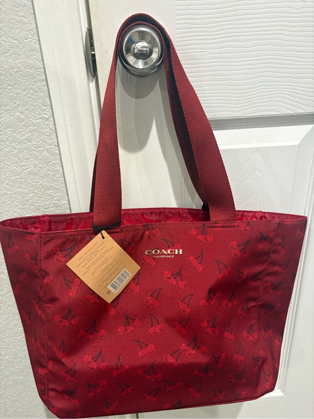 Coach nylon tote limited edition